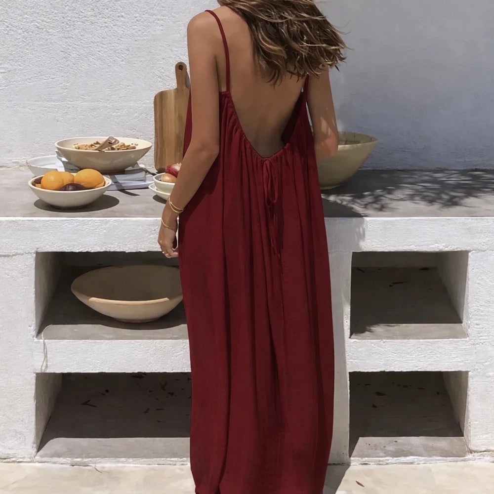 Backless Cami Dress