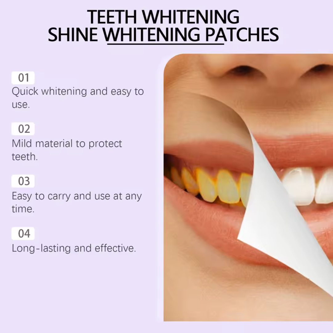 Purple Teeth Whitening Strips