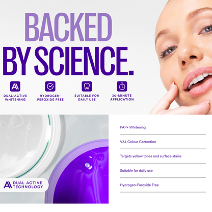 Purple Teeth Whitening Strips